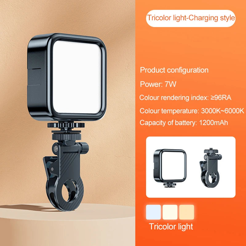 Led Photography Lighting Led Light Ring with Tripod Rechargeable Led Light Selfie Ring Lamp Photo Shooting Light Ring Phone