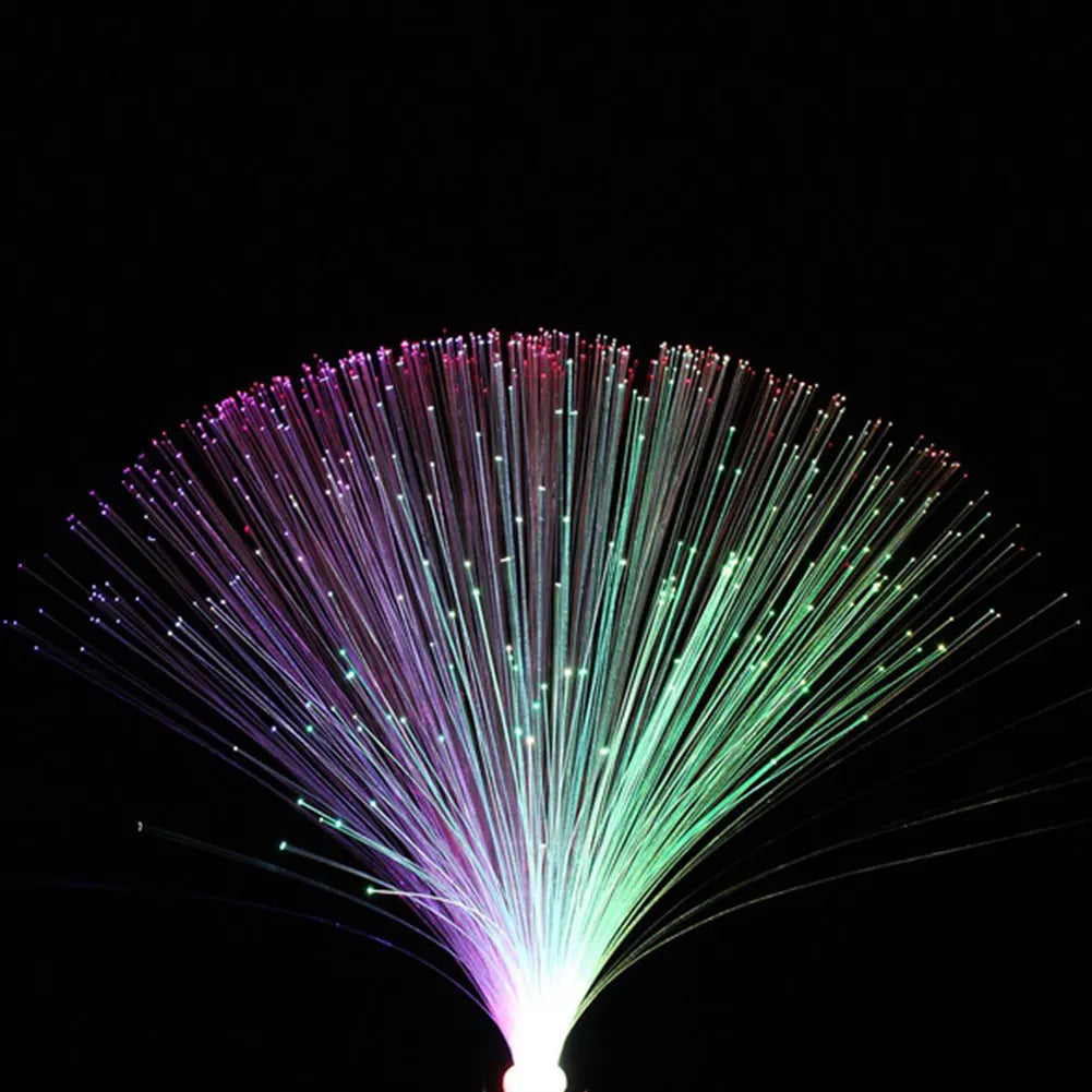 LED Fiber Optic Lamp Multicolor Star Sky Light for Holiday Wedding Centerpiece Optic Fiber LED Night Lighting Decor Lamp