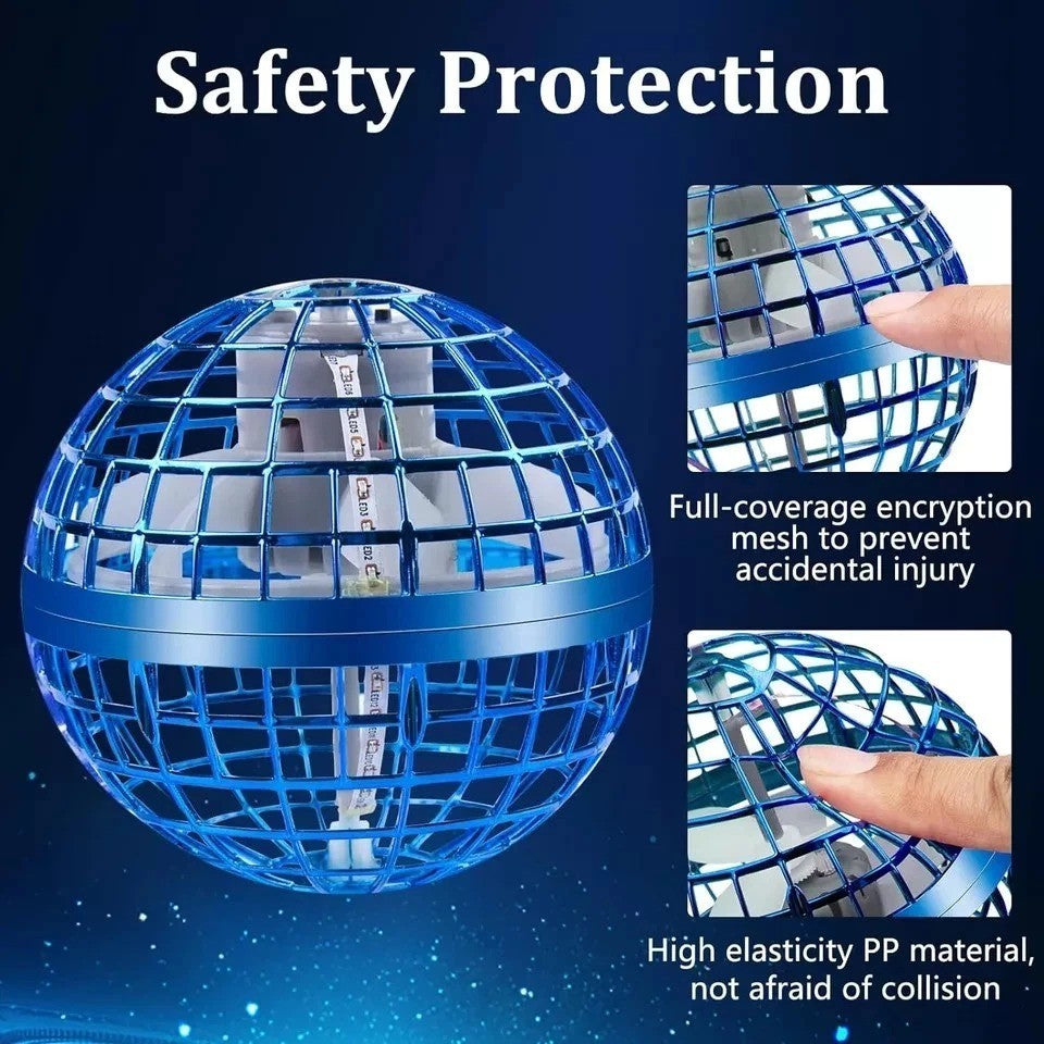 2025 Galaxy Ball Flying Orb Ball Toys LED Light Spinner Cosmic Ball