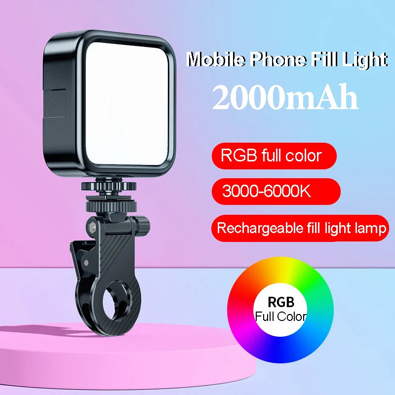 Led Photography Lighting Led Light Ring with Tripod Rechargeable Led Light Selfie Ring Lamp Photo Shooting Light Ring Phone