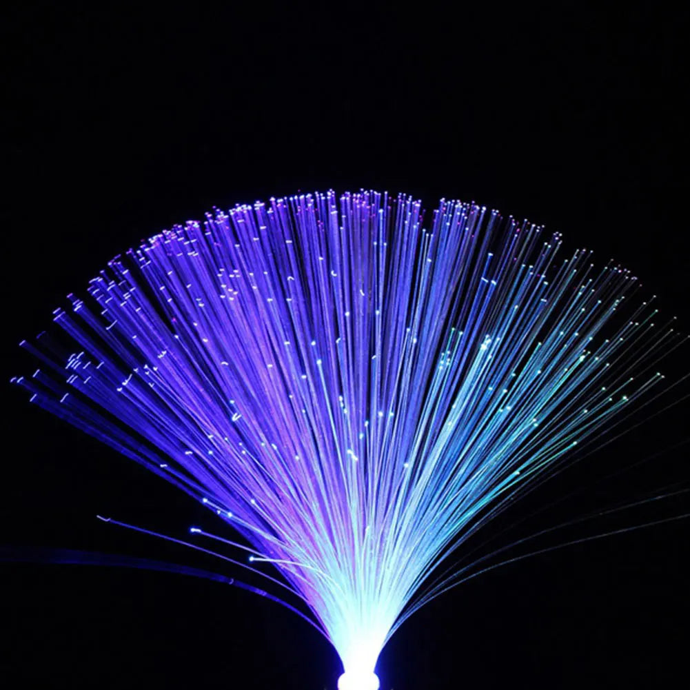 LED Fiber Optic Lamp Multicolor Star Sky Light for Holiday Wedding Centerpiece Optic Fiber LED Night Lighting Decor Lamp