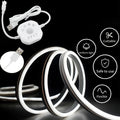 Flowing Light Strip LED Motion Sensor Light Indoor under Bed Lights under Cabinet Lights for Warm White LED Closet Lighting