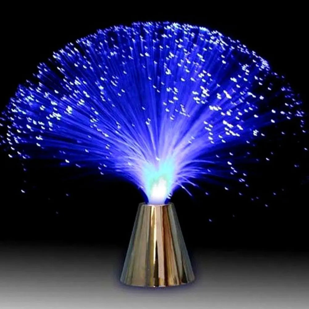 LED Fiber Optic Lamp Multicolor Star Sky Light for Holiday Wedding Centerpiece Optic Fiber LED Night Lighting Decor Lamp